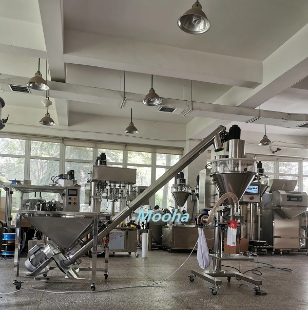 China Low Price Protein Tal Cocoa Soda Superfood Powder Auger Filler Auger Filling Equipment